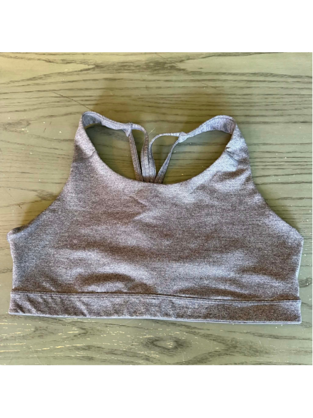 Old Navy Active Sports Bra Wireless Strappy Size XL Grey